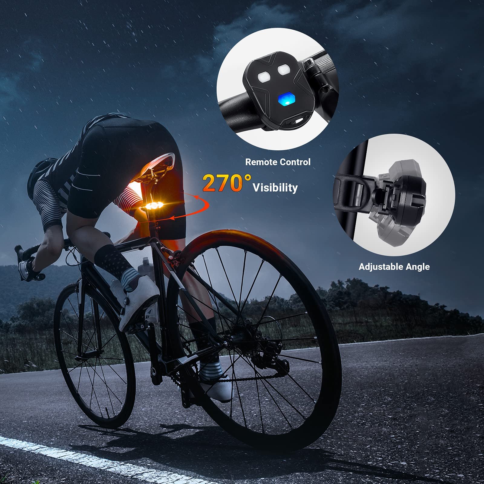 🔥Last Day Promotion 70% OFF🔥Bicycle Turn Signal Set