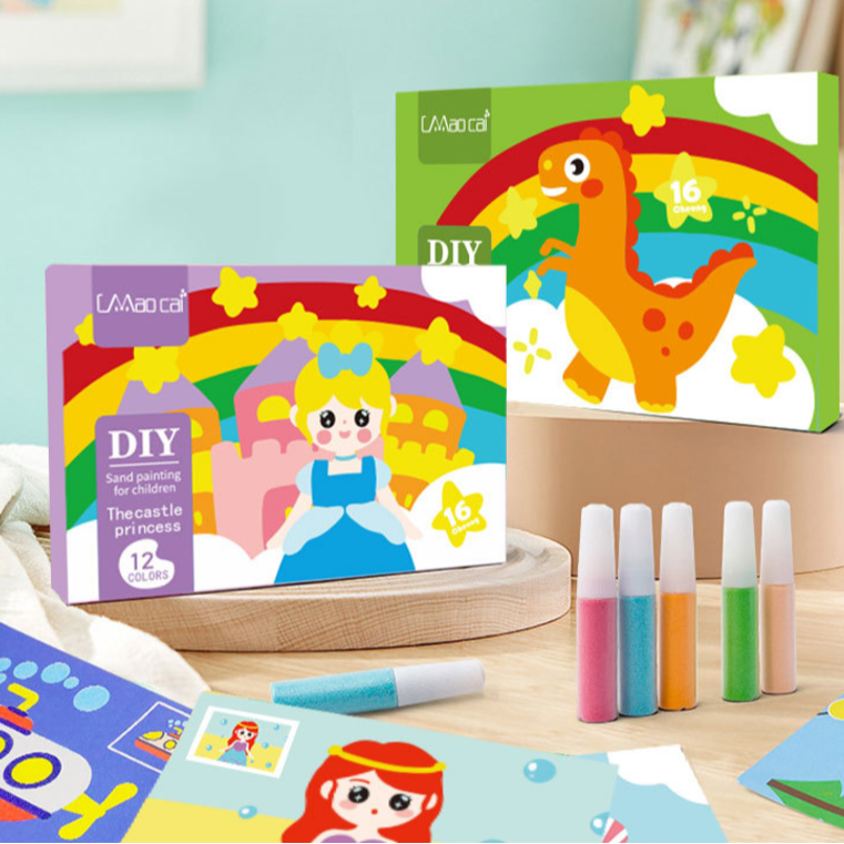 ✨✨DIY Colorful Sand Painting Kits For Kids