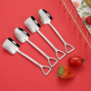 (🔥Last Day Promotion- SAVE 48% OFF)Stainless Steel Shovel Spoon--buy 5 get 5 free & free shipping（10pcs）