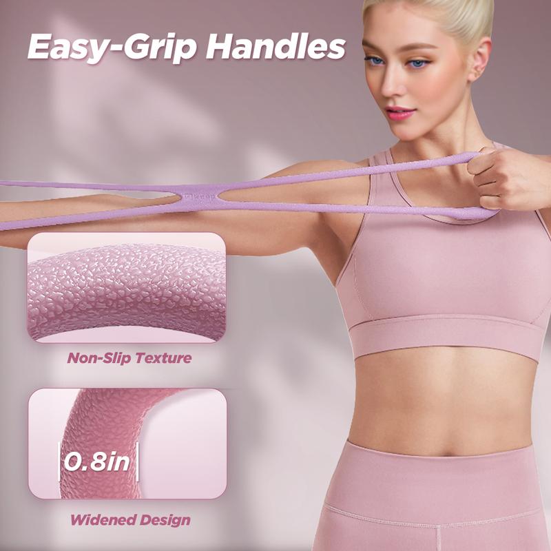 Resistance Bands, Figure 8 Exercise Bands for Women Men