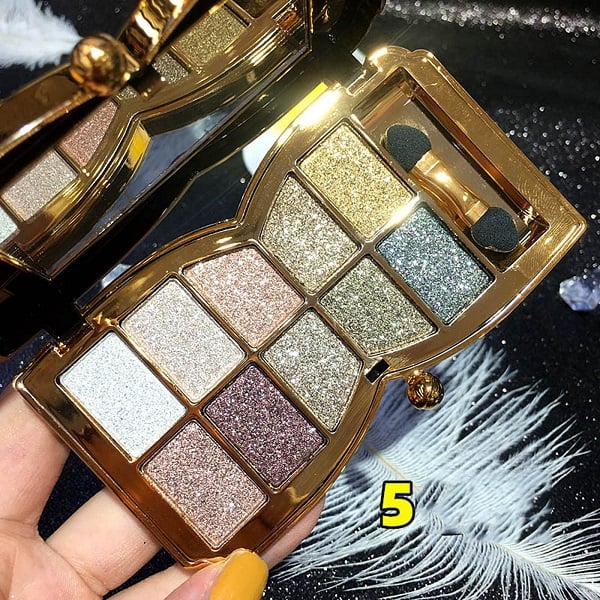 🔥Hot Sale 49% OFF✨10 Colors Sparkle Shimmer Eyeshadow Palette