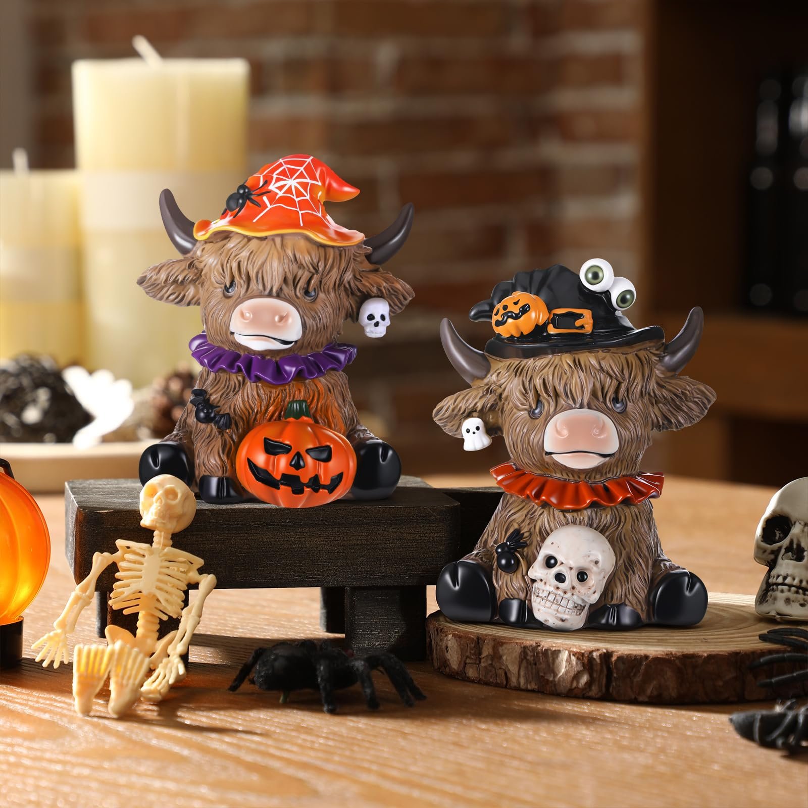 💥LAST DAY SALE 50% OFF💥Highland Cow Figures 2Pcs