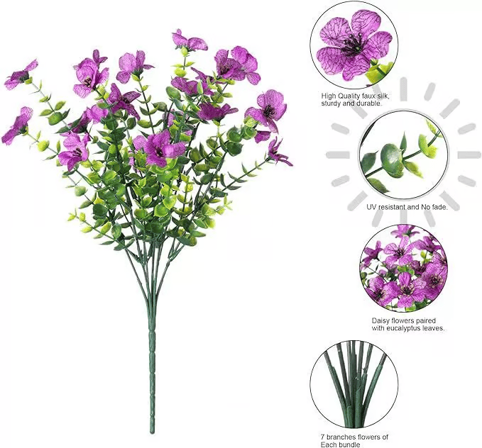 ✨Last Day 49% OFF - UV Simulation Artificial Flower(12pc/set)