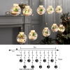 🎄Christmas Led Wishing Ball String Lights Decorations - Ten LED balls