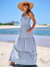 ANRABESS Women Dresses 2024 Summer Sleeveless Maxi Dress Casual Spaghetti Strap Tiered Flowy Beach Long Sun Dress