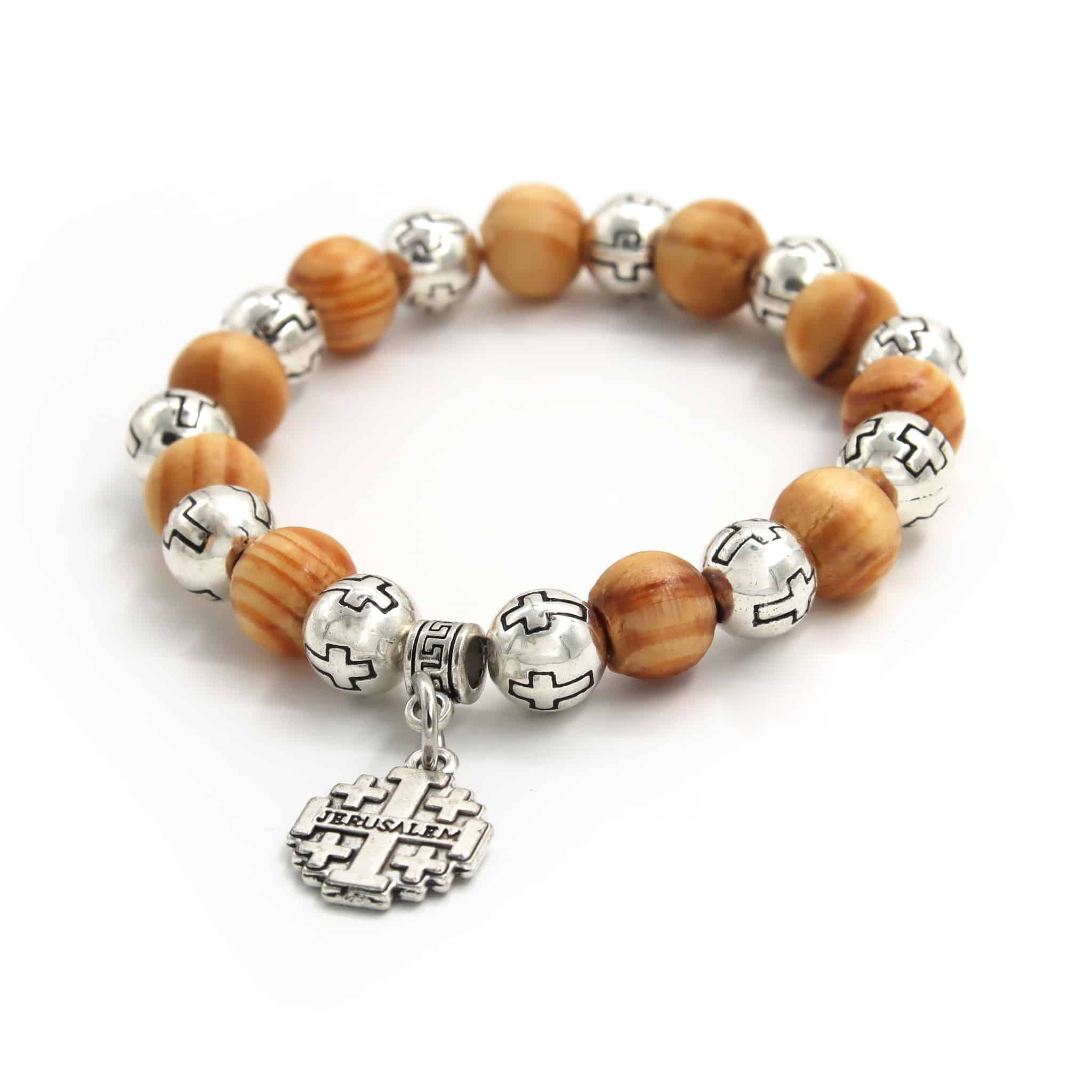 🔥Last Day Promotion 50% OFF🔥Handmade Jerusalem Cross Bracelet