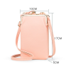 (🔥Hot Summer Sale - 50% OFF) Women Phone Bag Solid Crossbody Bag -  Buy 2 Free Shipping