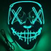 🔥Last Day Promotion - 60% OFF🎁🎃👹Halloween LED Glowing Mask👻