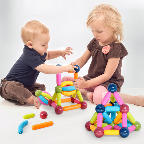 (🔥Last Day Promotion- SAVE 48% OFF) Magic Magnetic Building Sticks (BUY 2 GET FREE SHIPPING)
