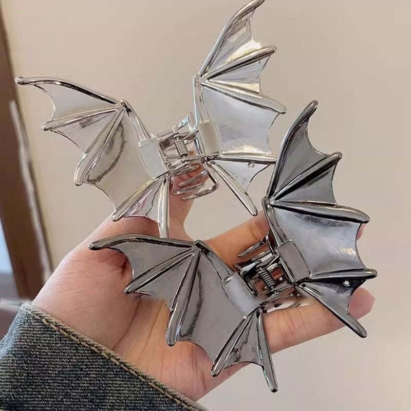 🎁TikTok Last Day Sale - 70% OFF🦇🎃Punk Style Ponytail Hair Accessories -Halloween Bat Hair Claw