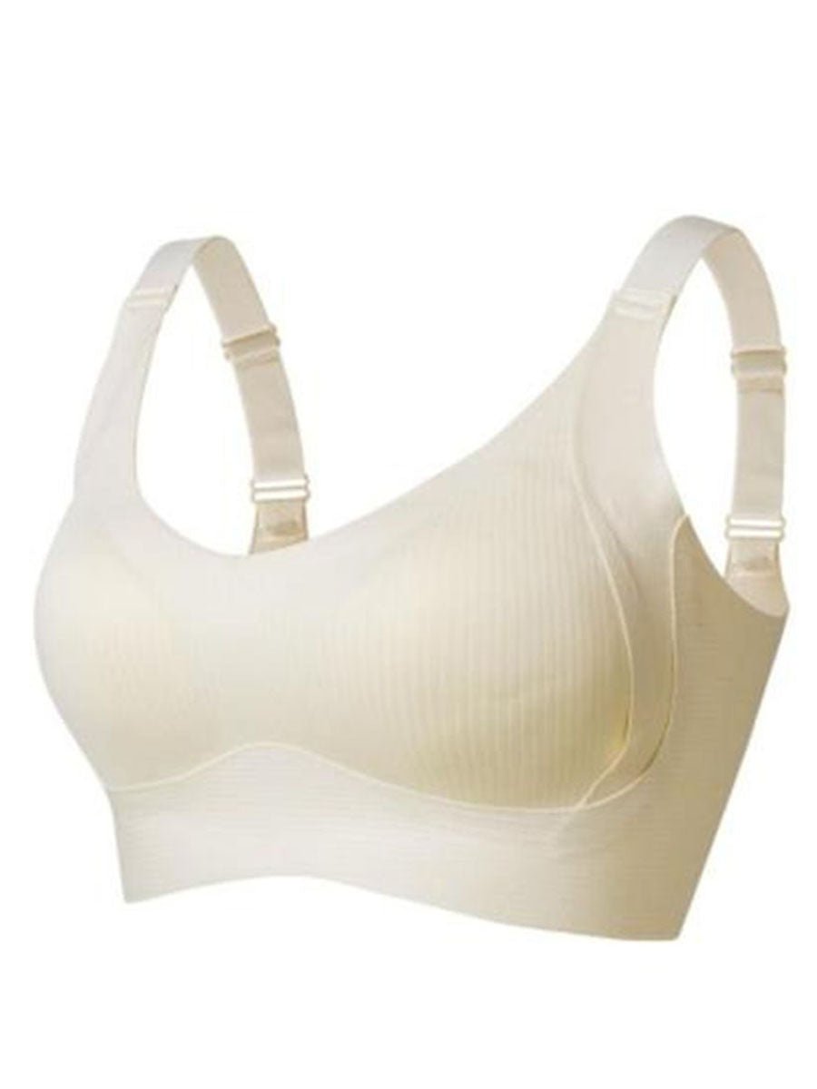 🎁 Last Day Promotion 70% OFF🔥Women's Ribbed Push Up Adjustable Wireless Bra