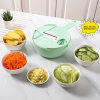 (🔥Summer Hot Sale -50% OFF)  12PCS Multifunctional Rotate Vegetable Cutter🎉BUY 2 GET FREE SHIPPING
