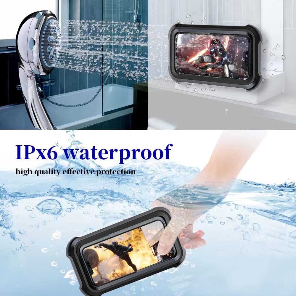 🎁Last Day Promotion- SAVE 70%🏠480° Rotation Waterproof Shower Phone Holder-Touch Screen-Buy 2 Free Shipping