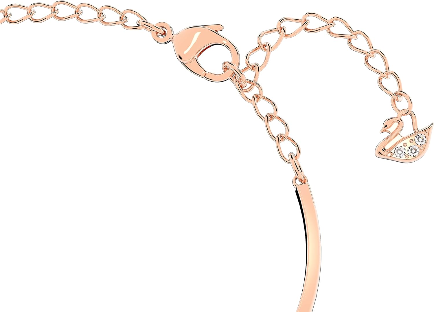 Swarovski Infinity Heart Jewelry Collection, Necklaces and Bracelets, Rose Gold & Rhodium Tone Finish, Clear Crystals