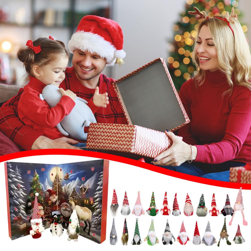 🎁TikTok Last Day Sale - 70% OFF🔥💥New on sale 2025🎅 CLINCLII™ The 2025 Christmas Gnome Advent Calendar 🎁
