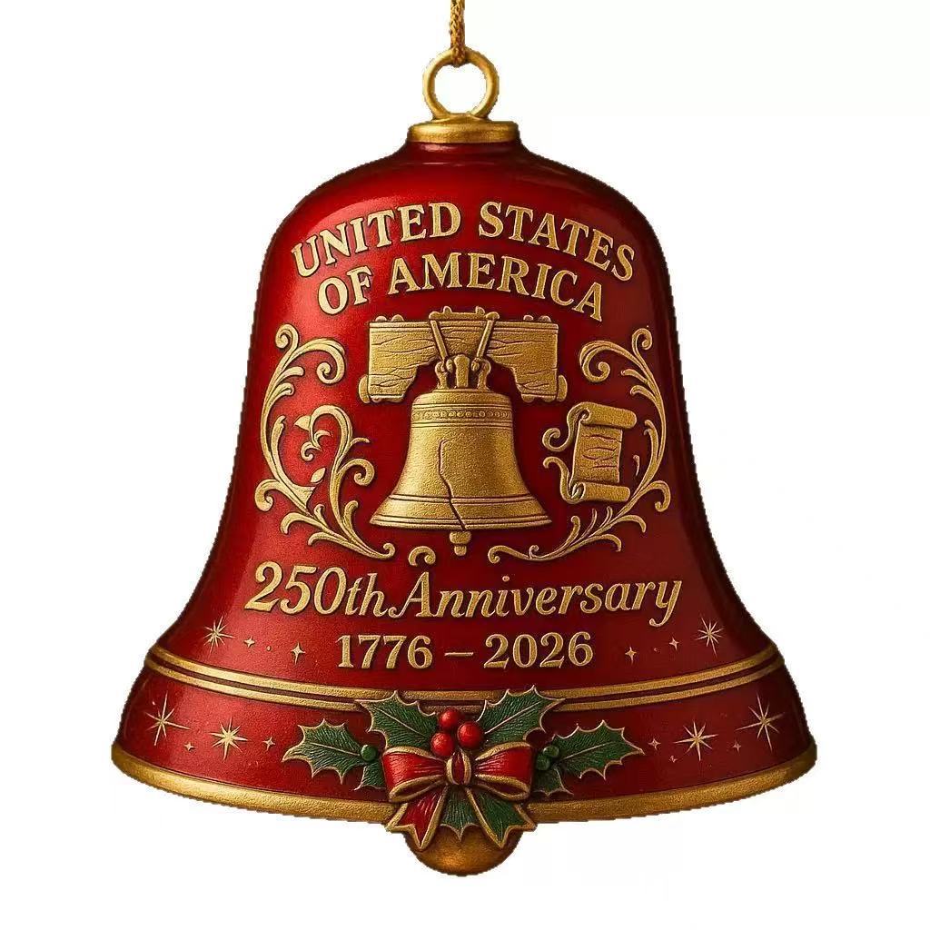 🔥Last Day Promotion 50% OFF🔥United States 250th Anniversary Bell Ornament