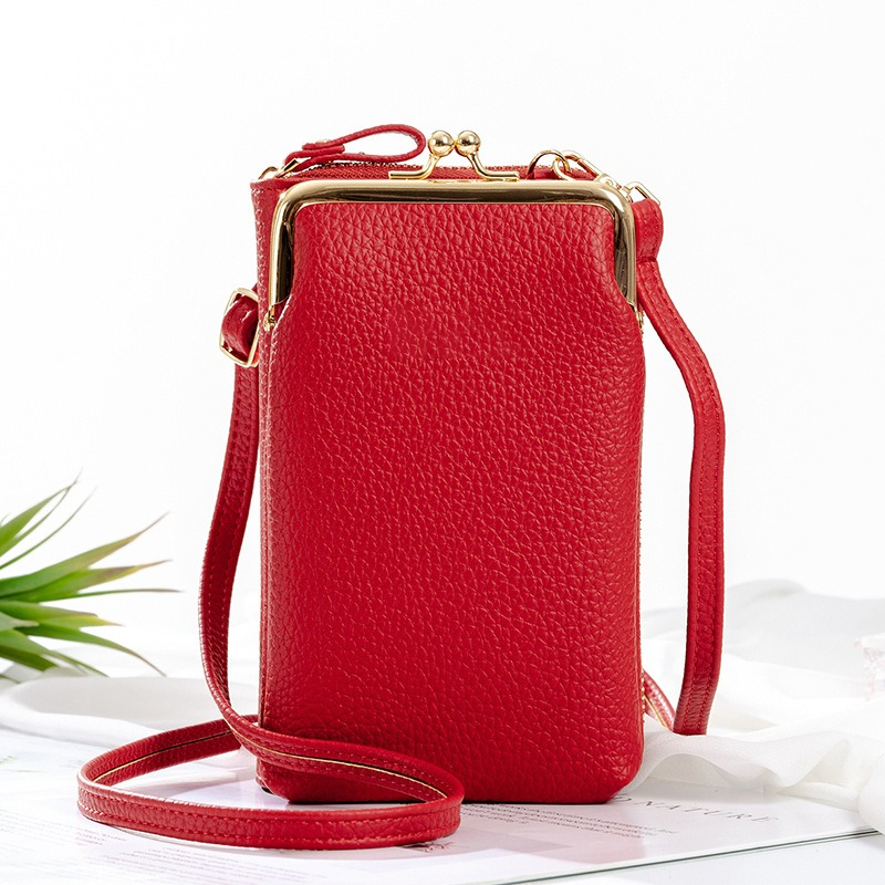 (🎅EARLY XMAS SALE - 50% OFF) Women Phone Bag Solid Crossbody Bag, Buy 2 Free Shipping