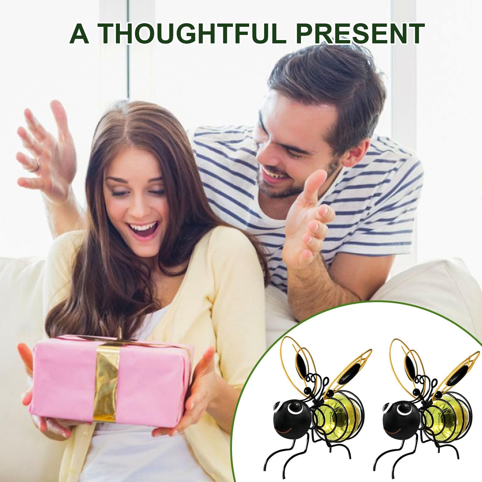 🎁TikTok Last Day Promotion -70% OFF🔥Solar Hanging Insect Simulation Light🐝