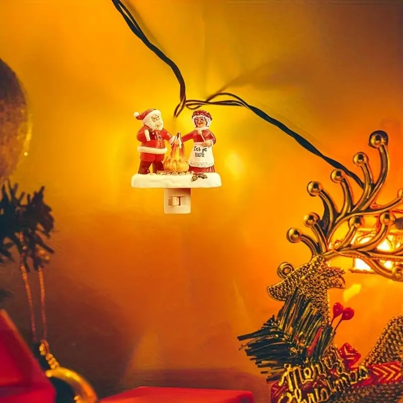 🎄Christmas Sale 70% OFF - 🎅Christmas Santa Claus Campfire Nightlight🔥Buy 2 FREE SHIPPING