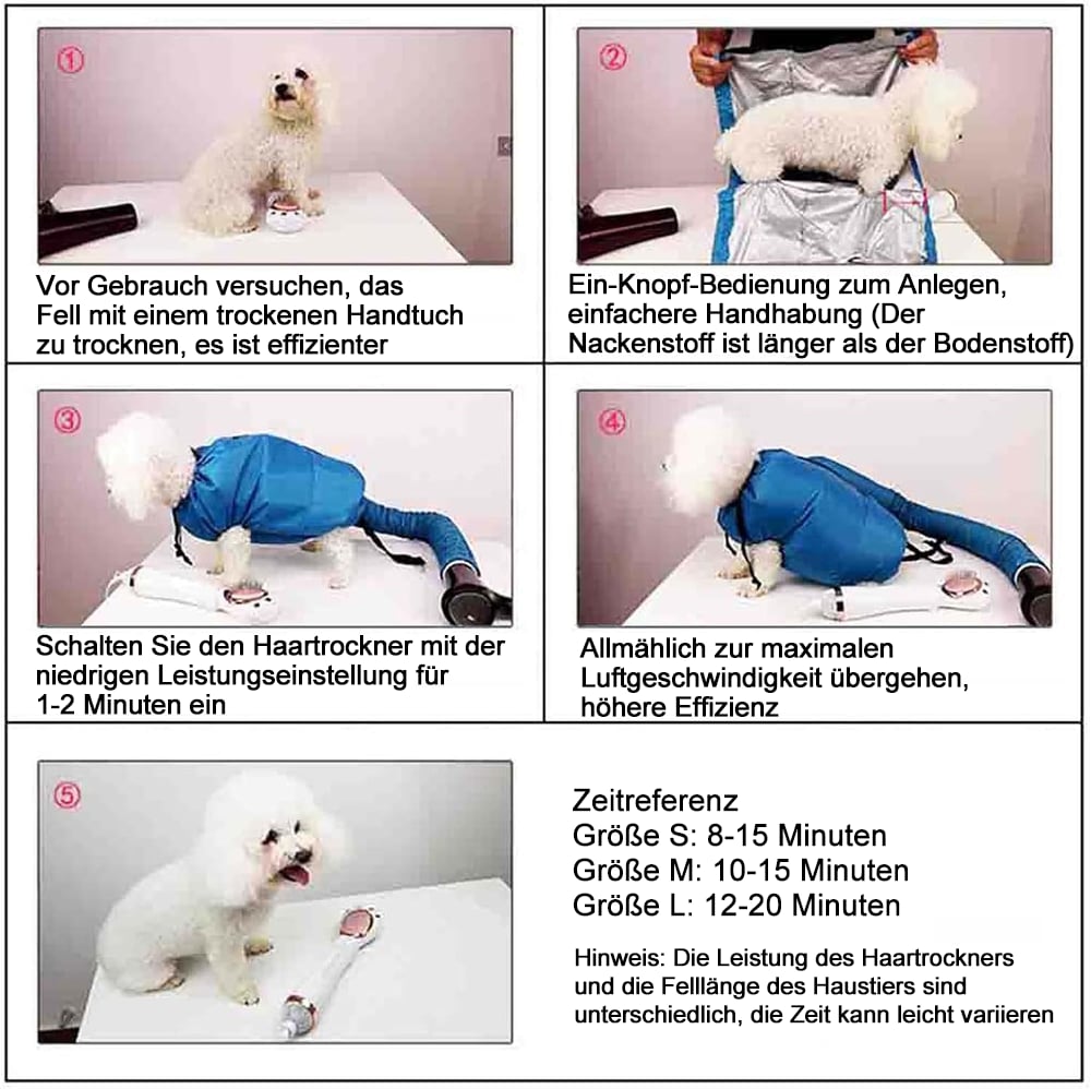 🔥Letzter Tag Verkauf 49% Rabatt🐶Trockentasche für Haustiere