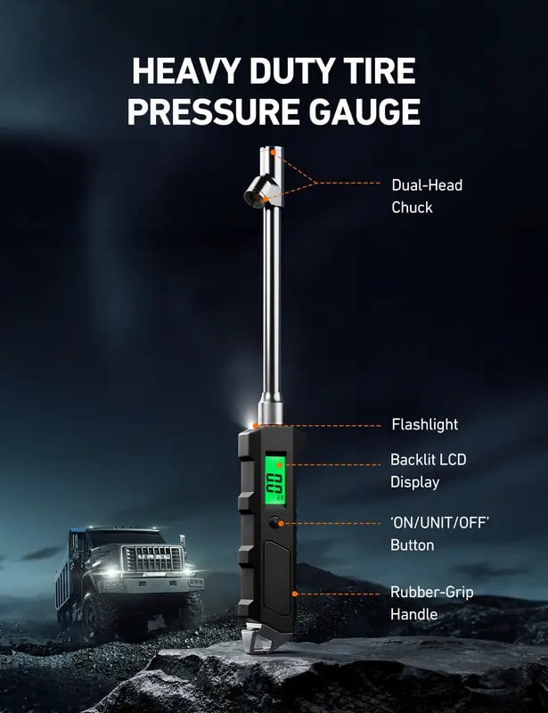 🔥Last Day Promotion 70% OFF🔥Digital Tire Pressure Gauge
