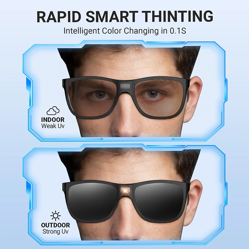 🎁TikTok Last Day Sale - 70% OFF🎉Smart Photochromic Polarized Sunglasses
