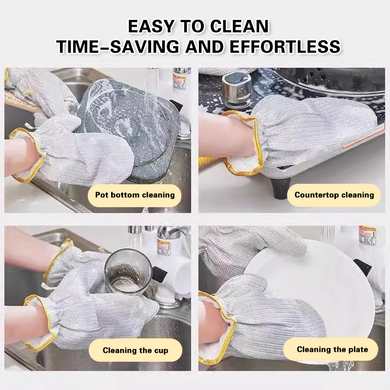 🔥Last Day 50% OFF- Kitchen Dishwashing Gloves