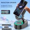 🎁TikTok Last Day Sale - 70% OFF🎉2025 Upgraded Cell Phone Stand with Induction Speaker/Power Bank/Atmosphere Light