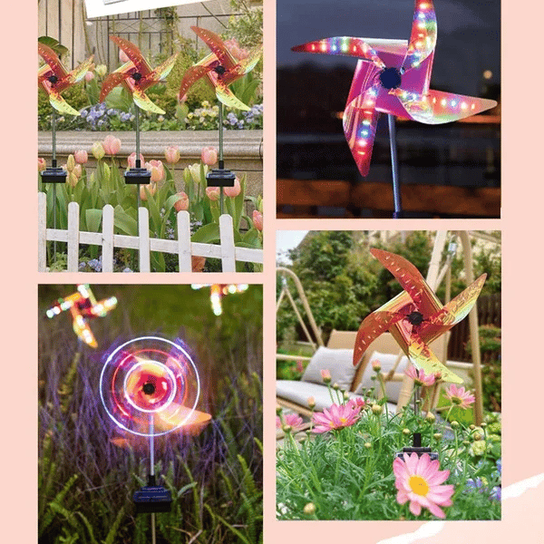 Limited Time Offer - Waterproof Solar Garden Windmill Light