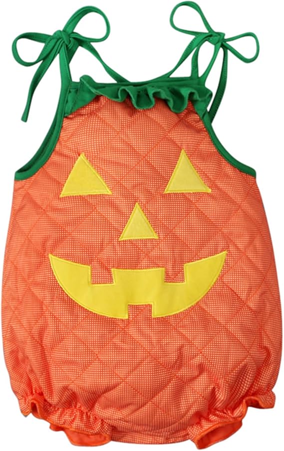 🔥Last Day Promotion 50% OFF🔥Halloween Ruffle Pumpkin Bodysuit⚡BUY 2 FREE SHIPPING