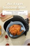 (🔥Last Day Promotion- 48% OFF) Air Fryer Silicone Baking Tray- Buy 2 Get Extra 10% OFF