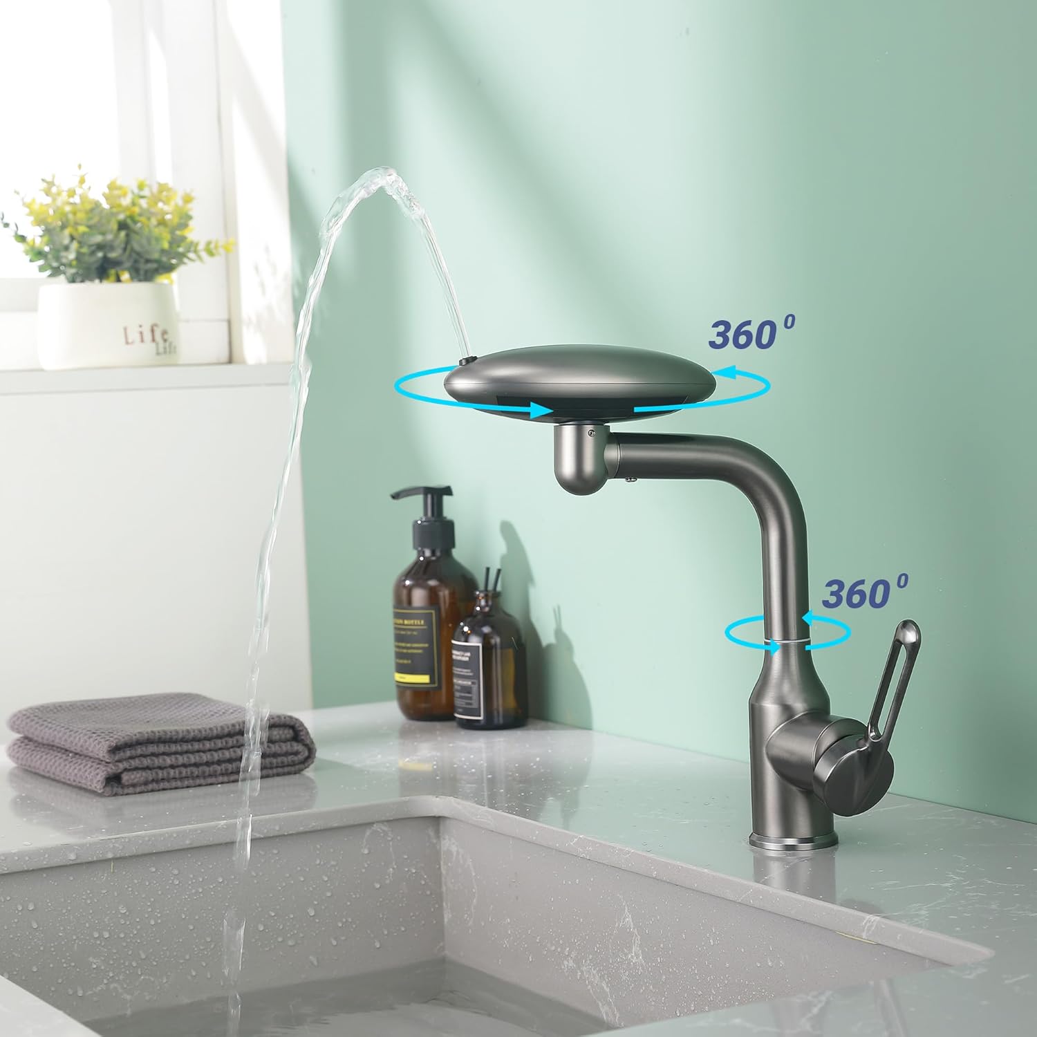 ⏰LAST DAY SALE 50% OFF💥Innovative 4-in-1 Rotatable Multi-mode Faucet