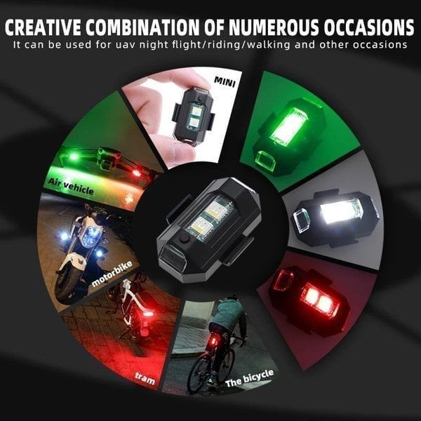 🔥Last Day Promotion - 50% OFF🎁🛵LED Anti-collision Lights