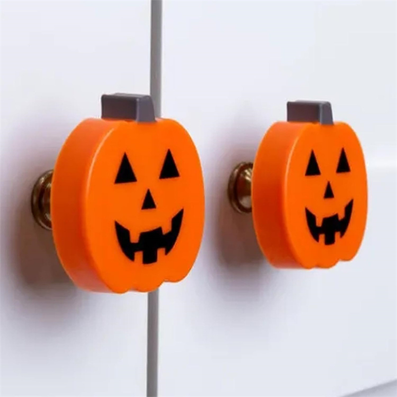 🎃Early Halloween Sale👻Set of 5 pcs Halloween Pumpkin Knob Button Cover-Buy More Save More