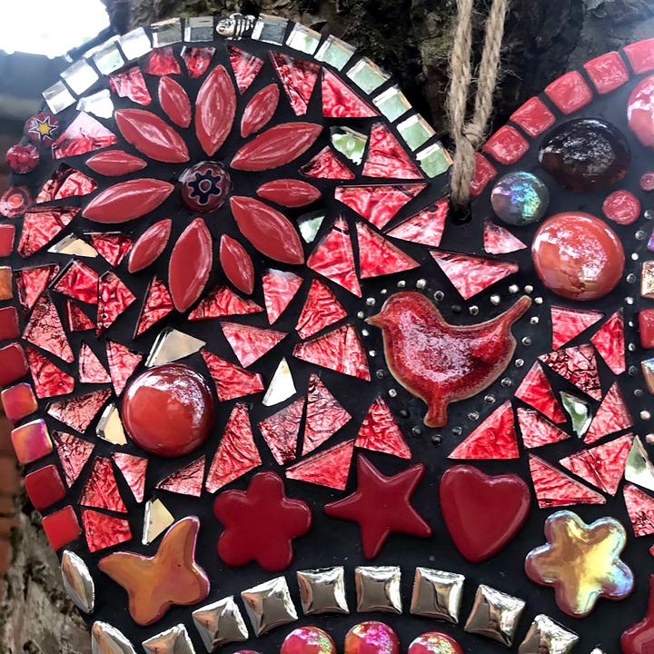 🔥Handmade mosaic heart🔥Buy 2 Get Free shipping