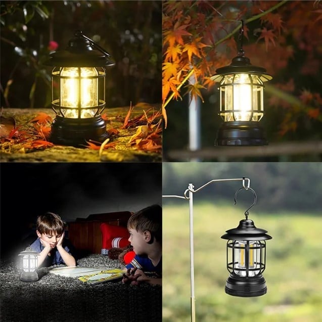 🔥2024 New Promotion-Portable Retro Camping Lamp