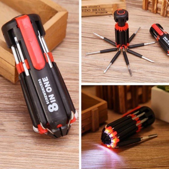 （🔥Last Day Promotion-50% OFF)8 in 1 Multifunctional Screwdriver