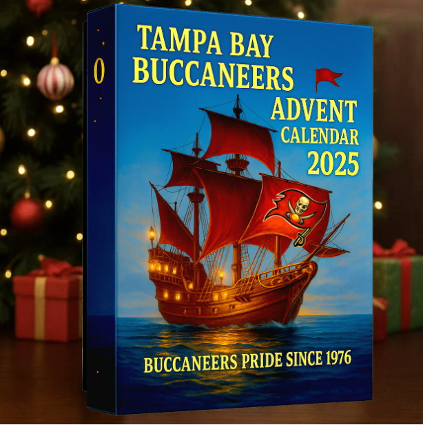 🔥Last Day 50% OFF -🎄Tampa Bay Buccaneers Advent Calendar 2025