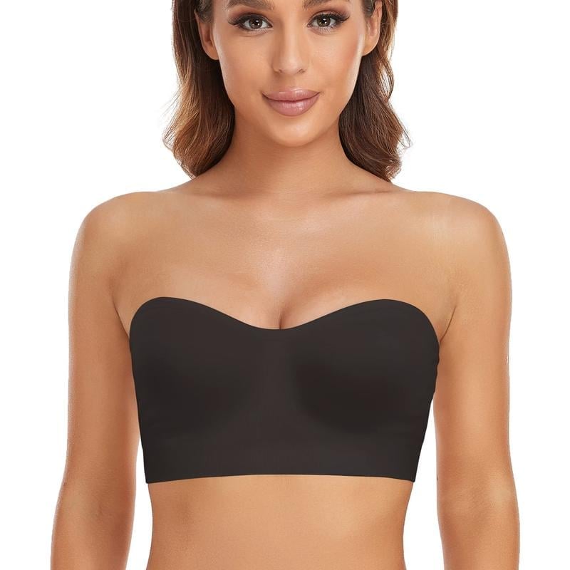 💥LAST DAY SALE 50% OFF💥Non-Slip Silicone Padded Bandeau Bra