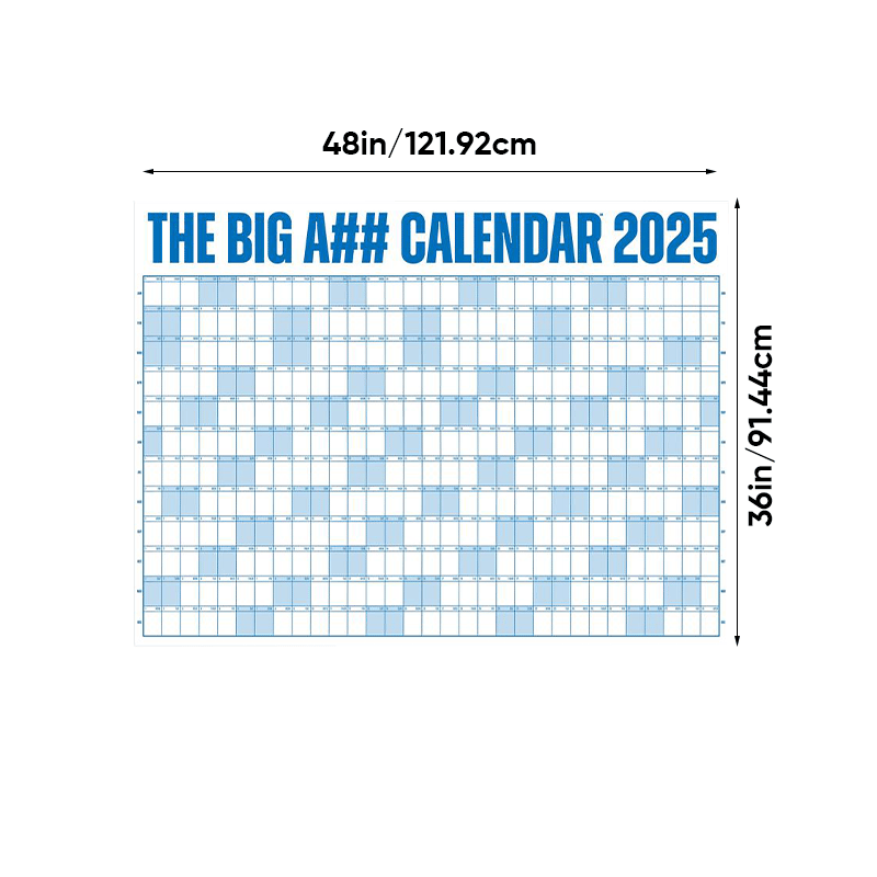 🎁Last Day Promotion 49% OFF🔥The Big A## Calendar 2025