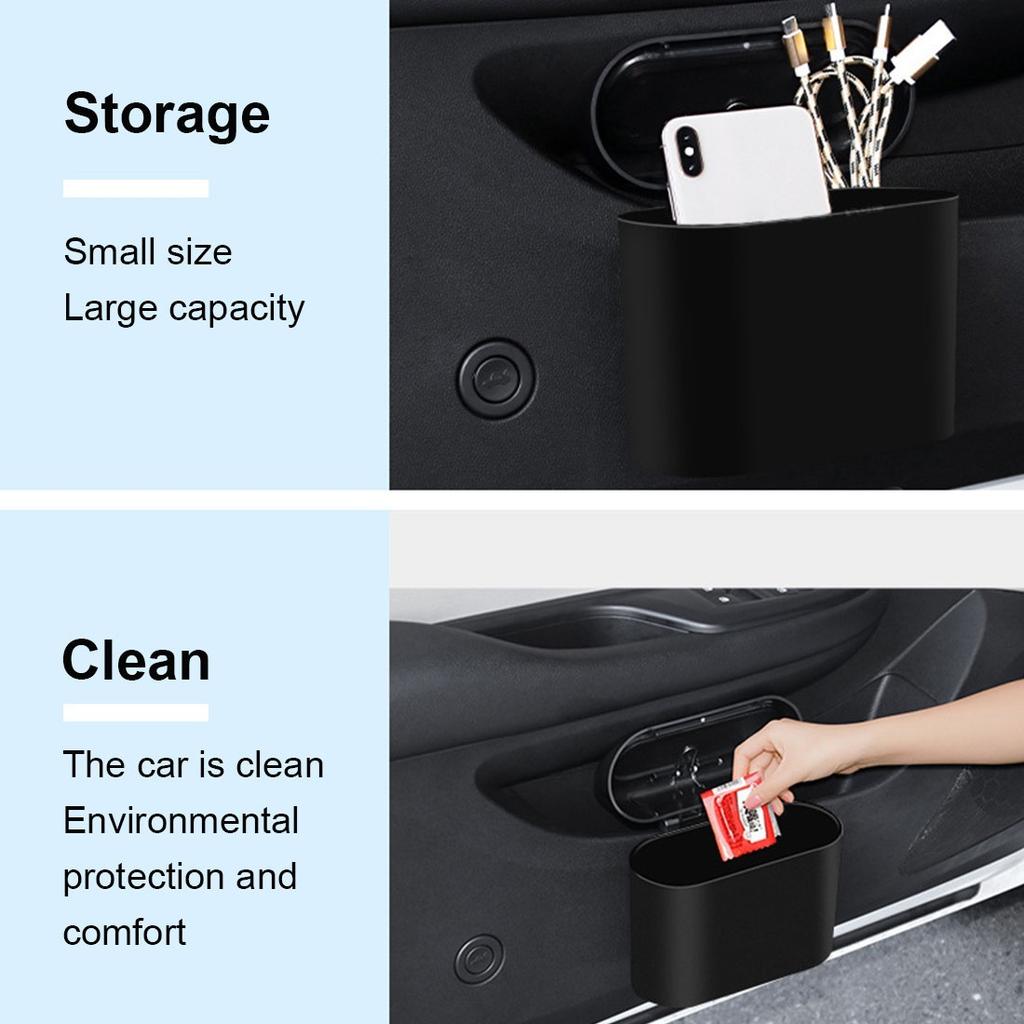 (🔥Last Day Promotion- SAVE 48% OFF) Hanging Mini Car Trash Can (BUY 2 GET FREE SHIPPING)