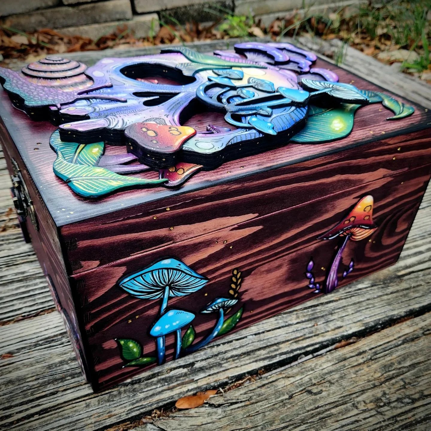 🔥Last Day Promotion 50% OFF🔥2023 Skull and Nature Hidden Key Box