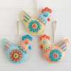 Embroidered Felt Easter Eggs Kit