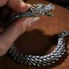(🎉Last Day Promotion 50% OFF) Unleashing the Power of Handmade Golden Horn Dragon Bracelet