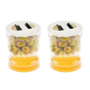 Pickle and Olives Jar Container with Strainer