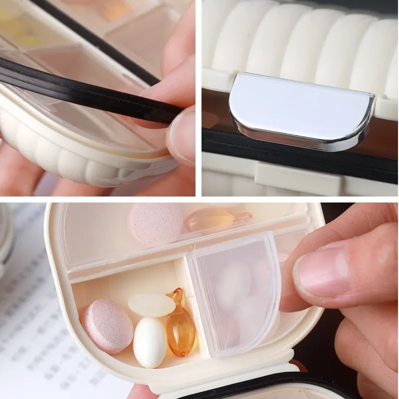 🔥(Last Day Promotion - 50% OFF) Portable Daily Pill Case, BUY 2 GET 1 FREE & FREE SHIPPING