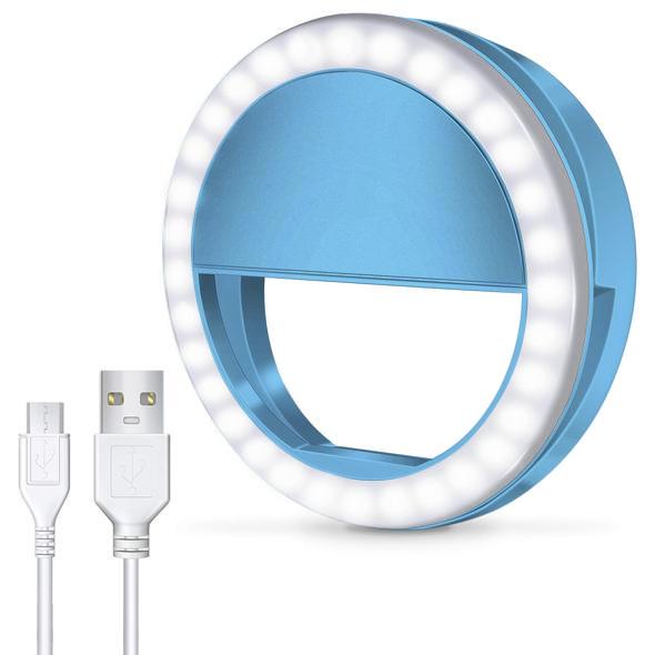 LED selfie camera light ring