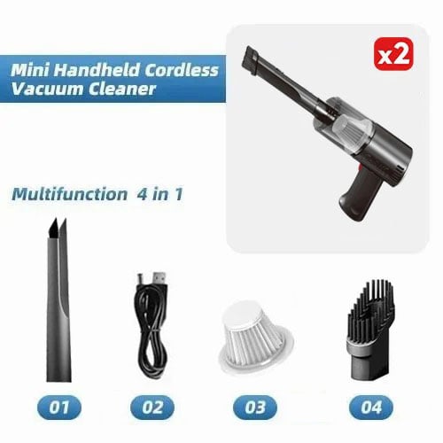 🔥Last Day Promotion 48% OFF - Wireless Handheld Car Vacuum Cleaner