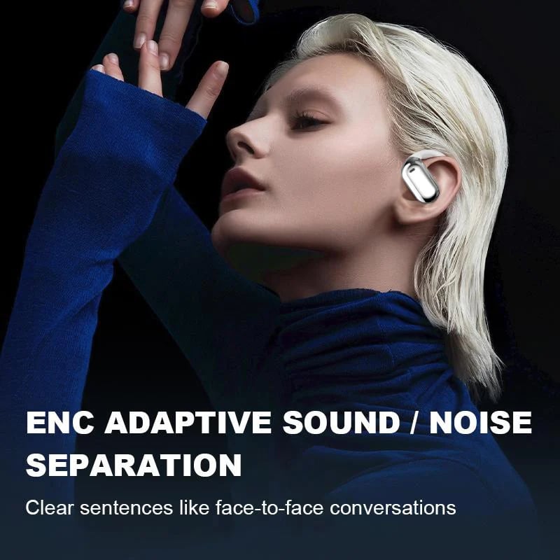 🔥Last Day Promotion 70% OFF🔥True Powerful Bluetooth 5.4 Open Ear Earbuds, IPX5 Waterproof