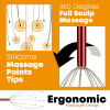 (Easter Promotion- 50% OFF) Octopus Head Massager